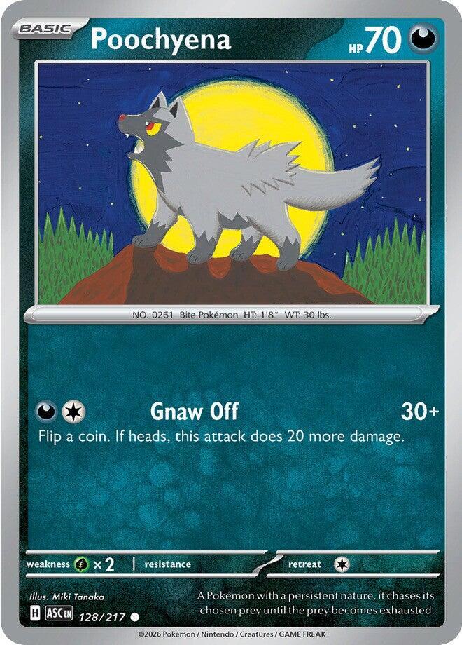 Poochyena (128/217) [ME: Ascended Heroes]
