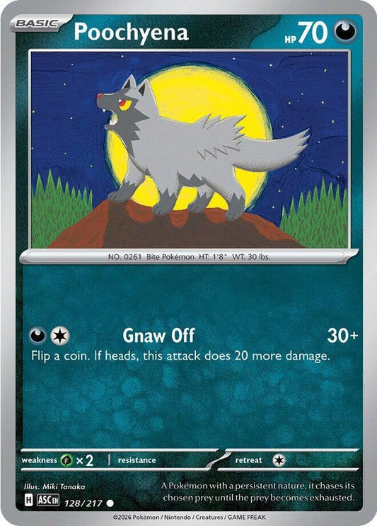 Poochyena (128/217) [ME: Ascended Heroes]
