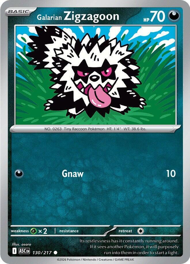Galarian Zigzagoon (130/217) [ME: Ascended Heroes]