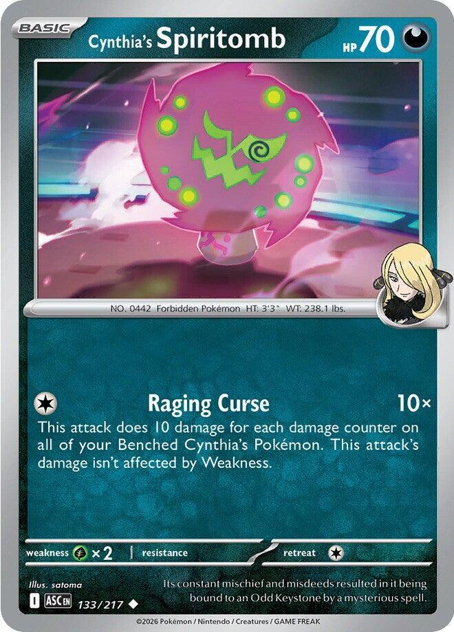 Cynthia's Spiritomb - 133/217 [ME: Ascended Heroes]