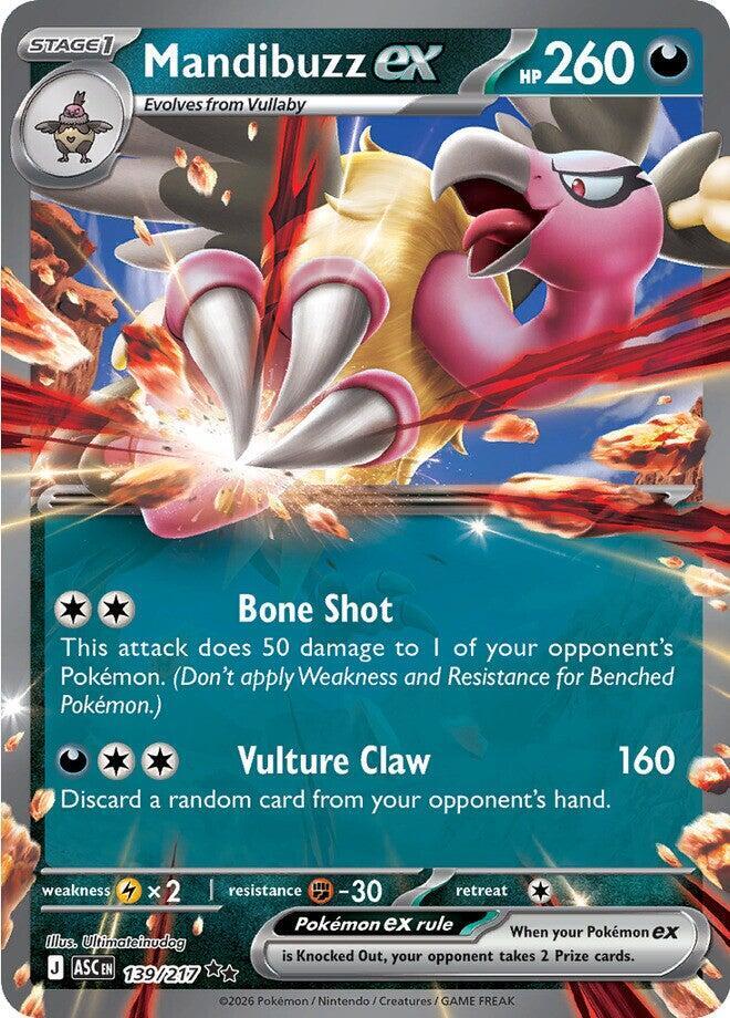 Mandibuzz ex (139/217) [ME: Ascended Heroes]