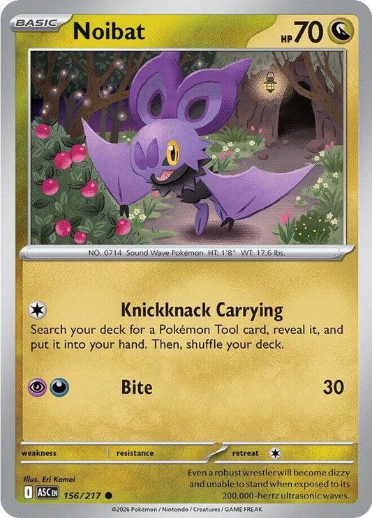 Noibat (156/217) [ME: Ascended Heroes]