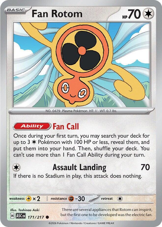 Fan Rotom - 171/217 [ME: Ascended Heroes]
