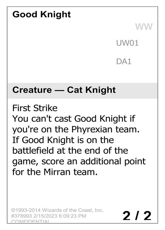 Good Knight [Unknown Event]