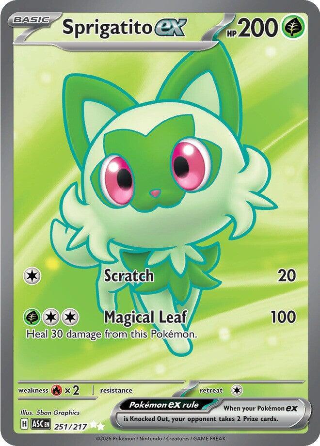 Sprigatito ex (251/217) [ME: Ascended Heroes]