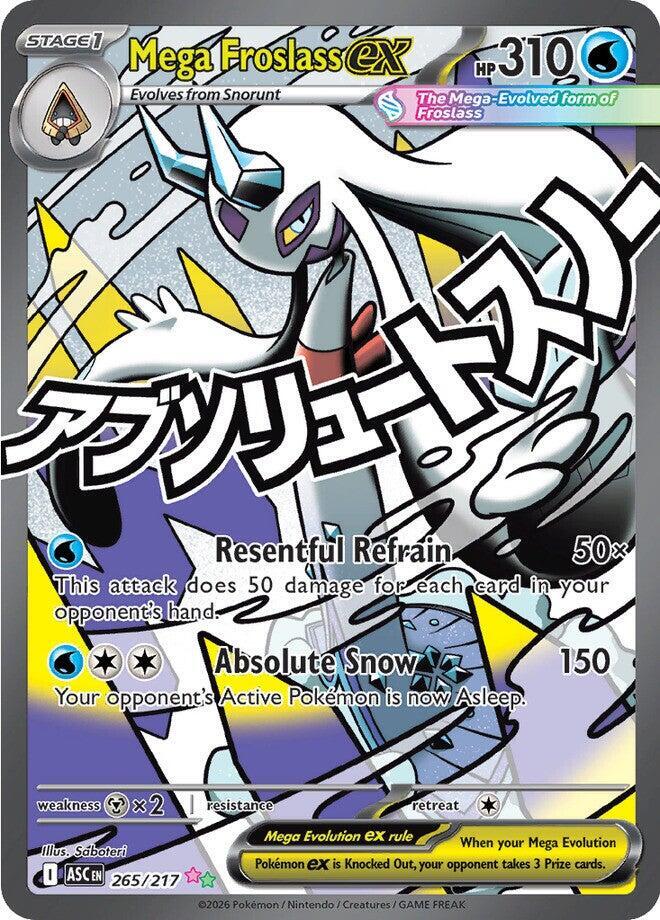 Mega Froslass ex - 265/217 [ME: Ascended Heroes]