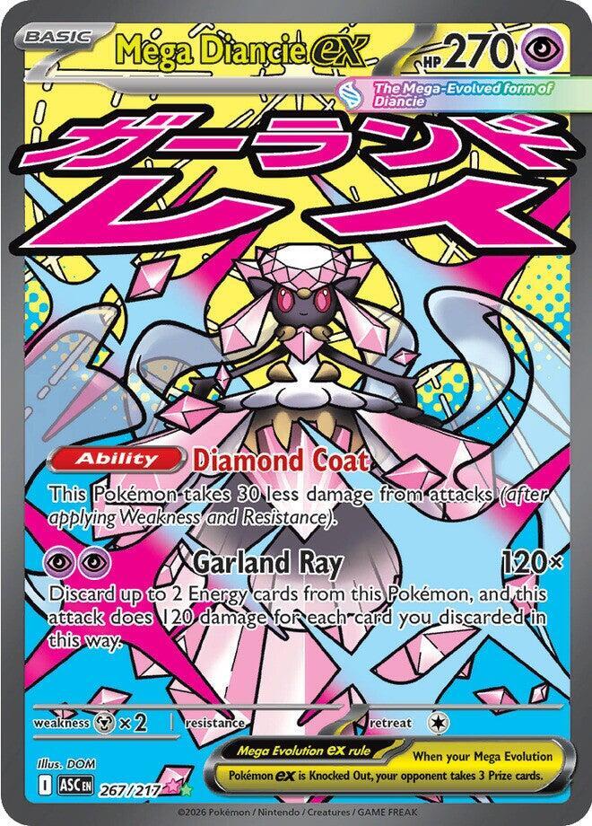 Mega Diancie ex - 267/217 [ME: Ascended Heroes]