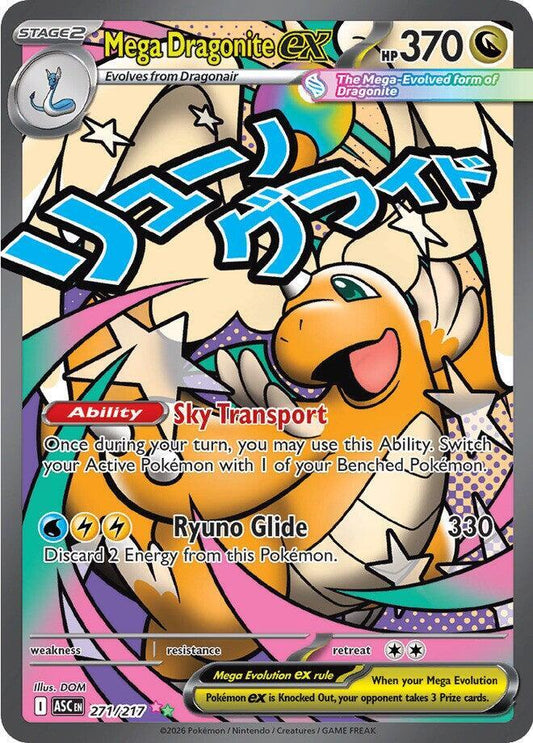 Mega Dragonite ex - 271/217 [ME: Ascended Heroes]