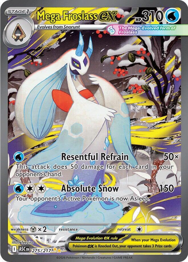 Mega Froslass ex - 275/217 [ME: Ascended Heroes]