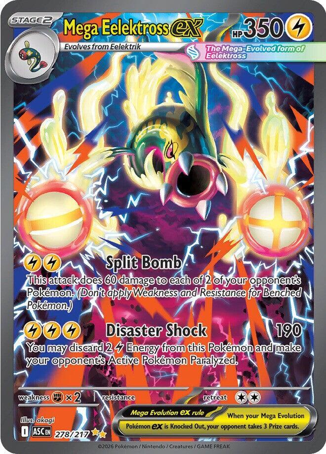 Mega Eelektross ex - 278/217 [ME: Ascended Heroes]