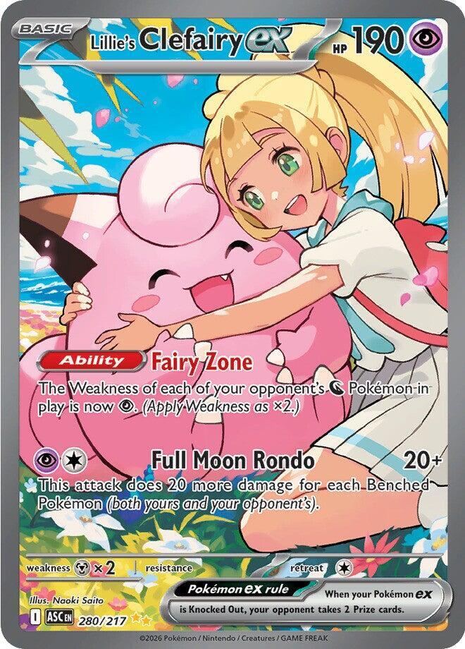Lillie's Clefairy ex - 280/217 [ME: Ascended Heroes]
