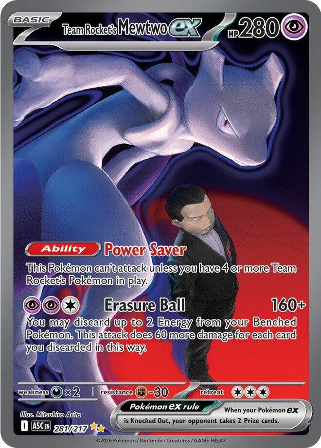 Team Rocket's Mewtwo ex - 281/217 [ME: Ascended Heroes]