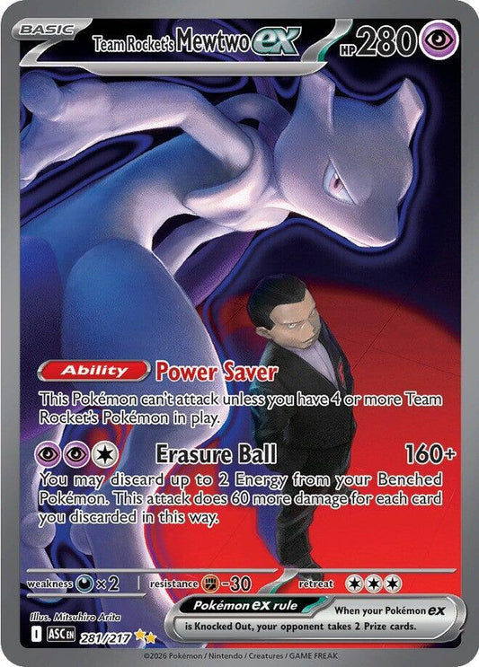 Team Rocket's Mewtwo ex - 281/217 [ME: Ascended Heroes]