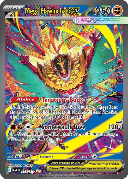 Mega Hawlucha ex - 283/217 [ME: Ascended Heroes]
