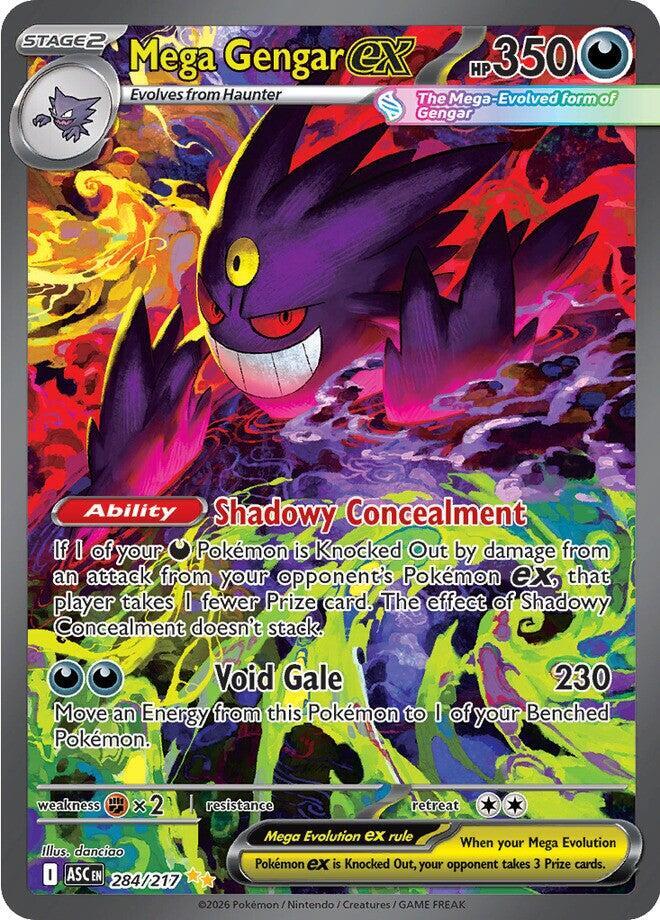 Mega Gengar ex - 284/217 [ME: Ascended Heroes]