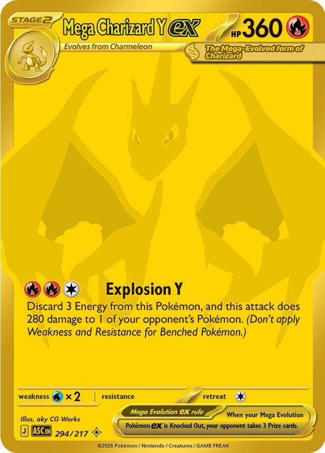 Mega Charizard Y ex - 294/217 [ME: Ascended Heroes]