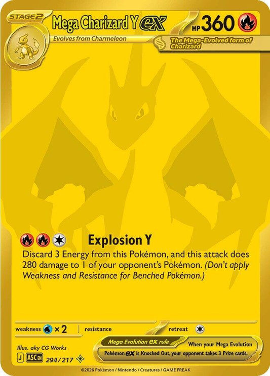 Mega Charizard Y ex - 294/217 [ME: Ascended Heroes]