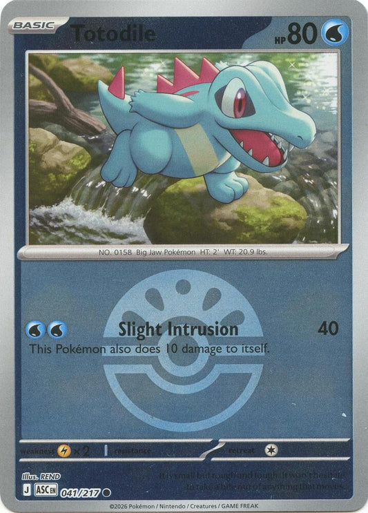 Totodile (Friend Ball) (041/217) [ME: Ascended Heroes]