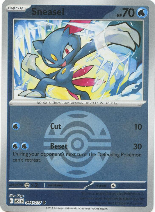 Sneasel (Dusk Ball) (044/217) [ME: Ascended Heroes]