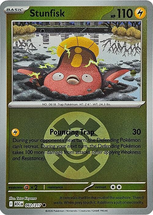 Stunfisk (Quick Ball) (062/217) [ME: Ascended Heroes]