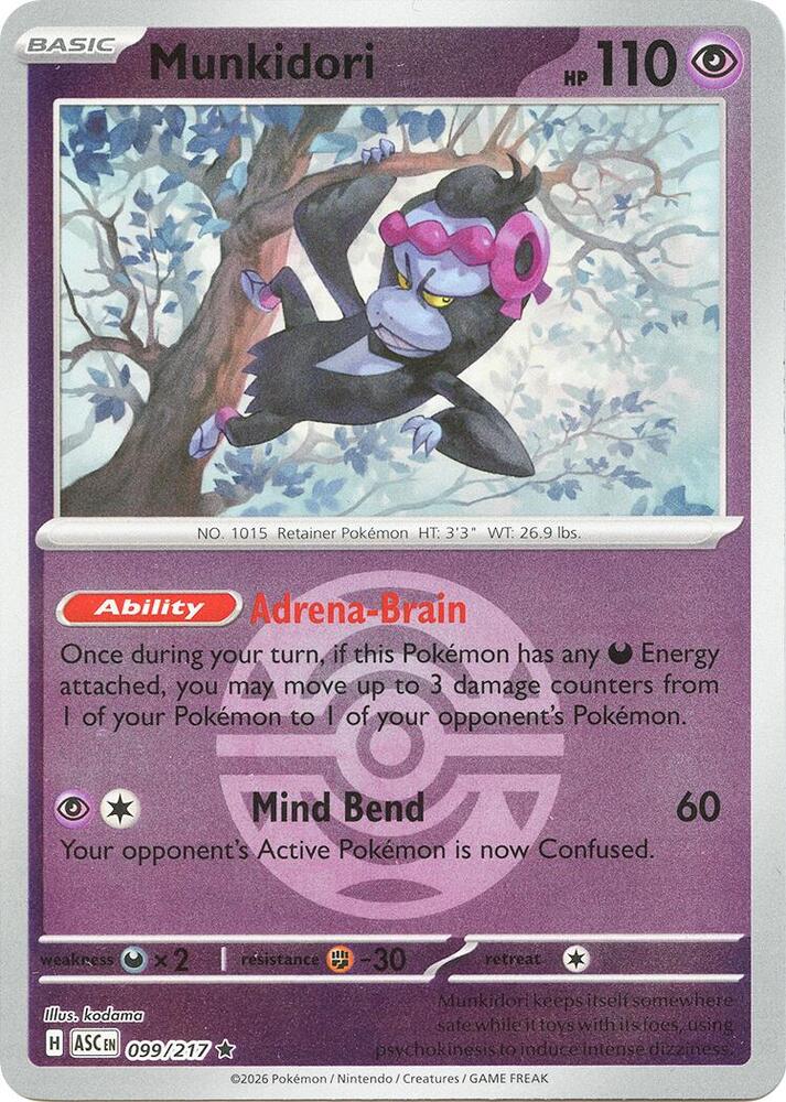 Munkidori (Dusk Ball) (099/217) [ME: Ascended Heroes]