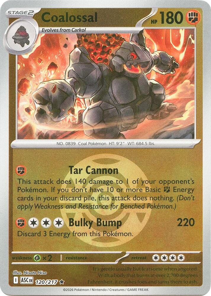 Coalossal (Dusk Ball) (120/217) [ME: Ascended Heroes]