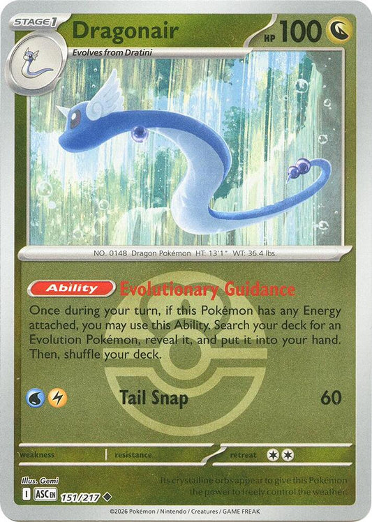 Dragonair (Love Ball) (151/217) [ME: Ascended Heroes]