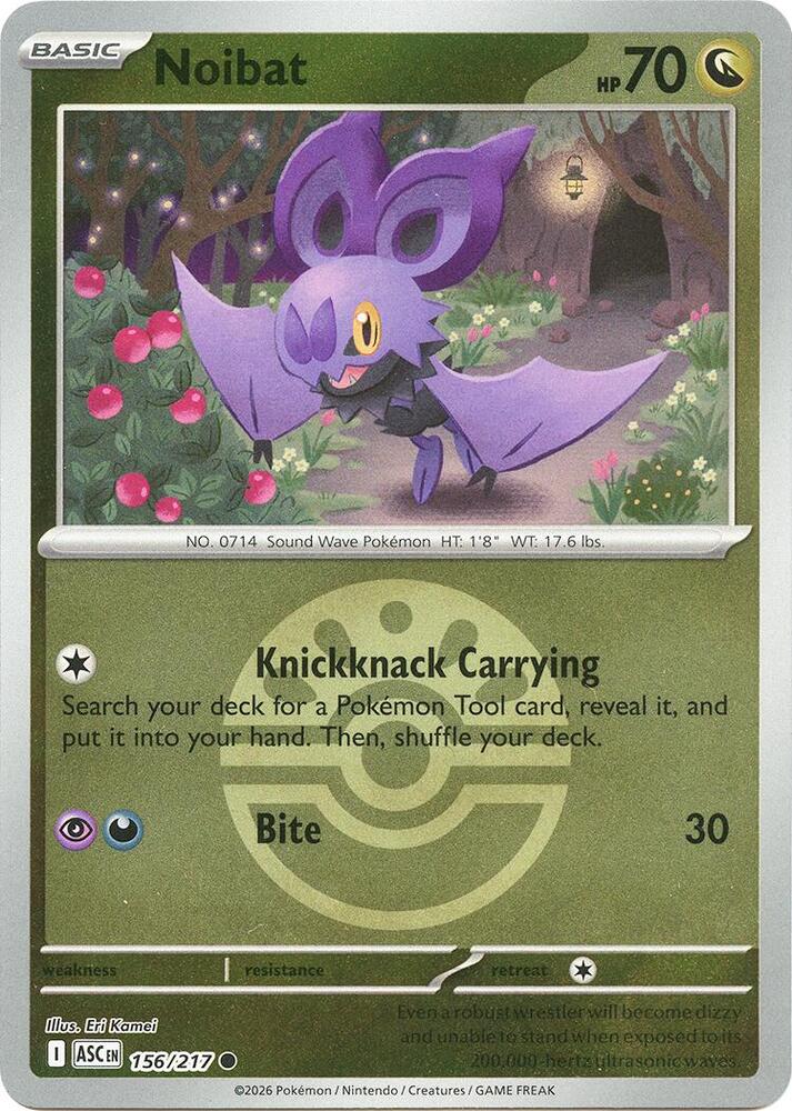 Noibat (Friend Ball) (156/217) [ME: Ascended Heroes]
