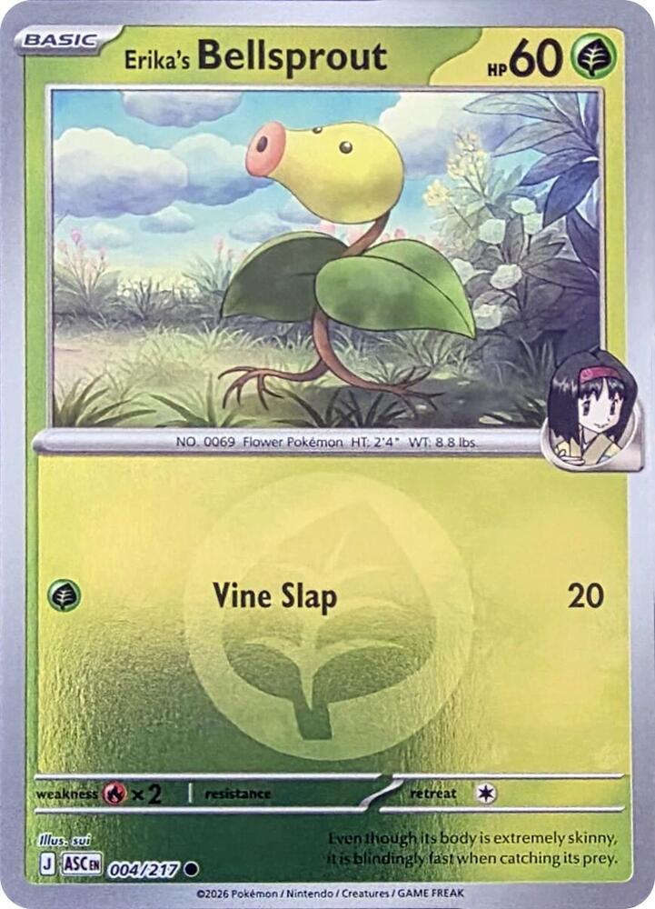 Erika's Bellsprout (Energy Symbol Pattern) (004/217) [ME: Ascended Heroes]