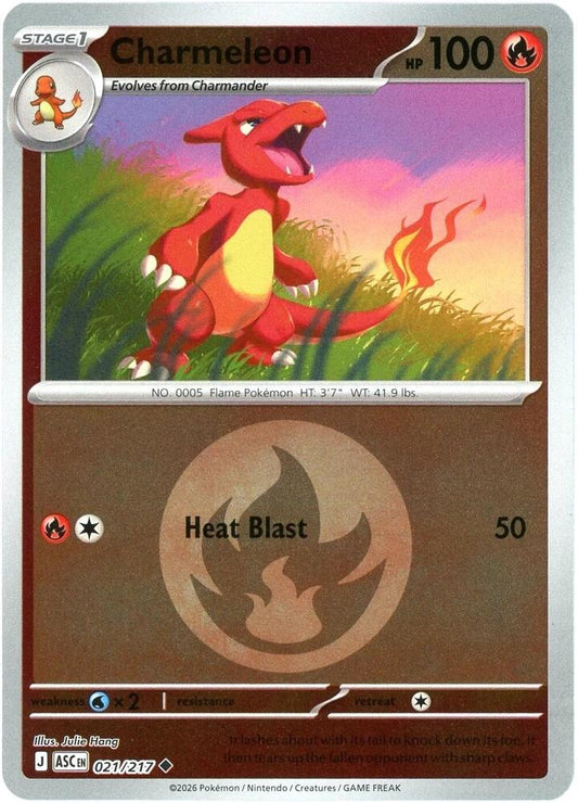 Charmeleon (Energy Symbol Pattern) (021/217) [ME: Ascended Heroes]