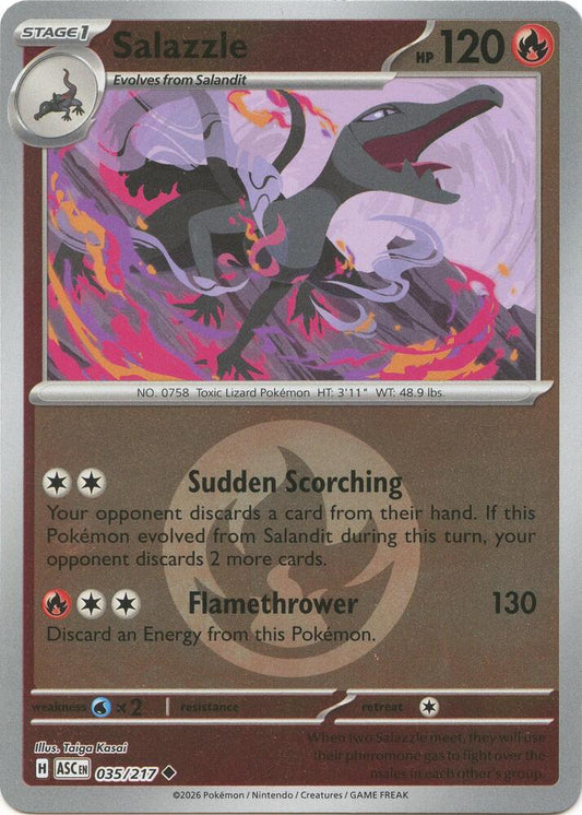 Salazzle - 035/217 (Energy Symbol Pattern) [ME: Ascended Heroes]