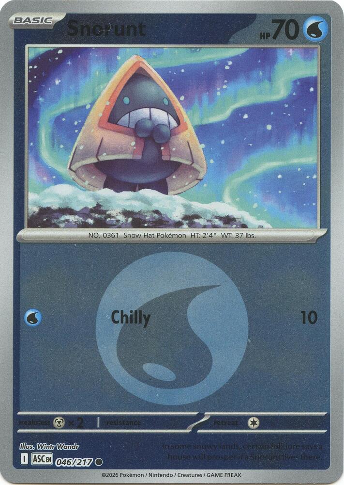 Snorunt - 046/217 (Energy Symbol Pattern) [ME: Ascended Heroes]