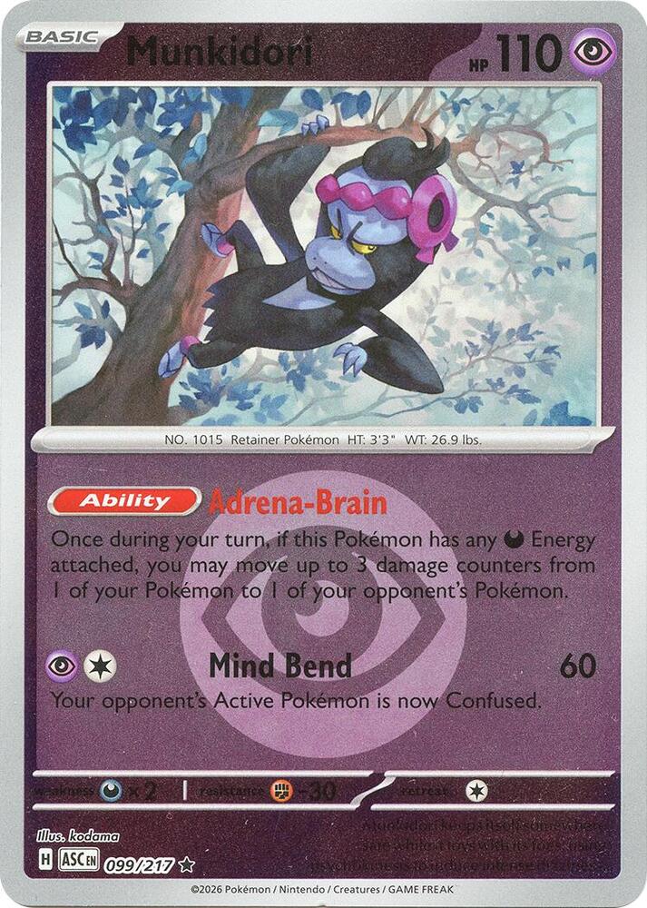 Munkidori (Energy Symbol Pattern) (099/217) [ME: Ascended Heroes]