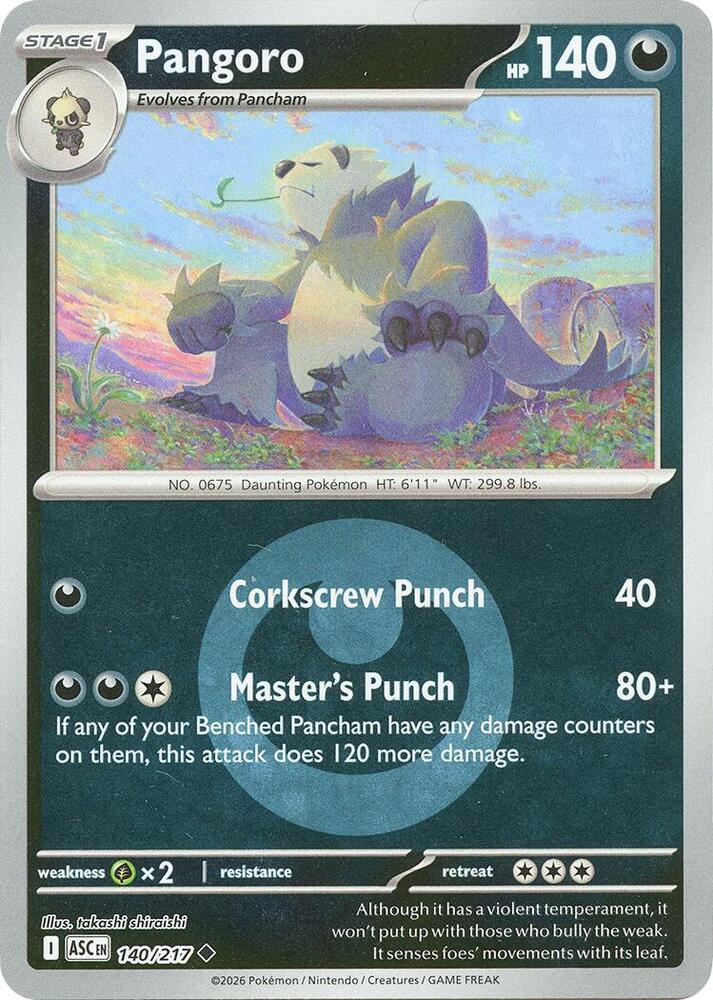 Pangoro (Energy Symbol Pattern) (140/217) [ME: Ascended Heroes]