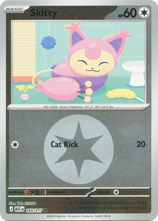 Skitty (Energy Symbol Pattern) (165/217) [ME: Ascended Heroes]
