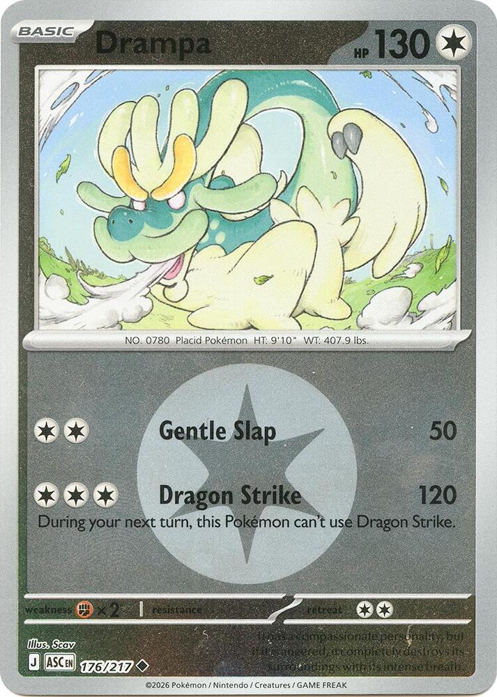 Drampa (Energy Symbol Pattern) (176/217) [ME: Ascended Heroes]