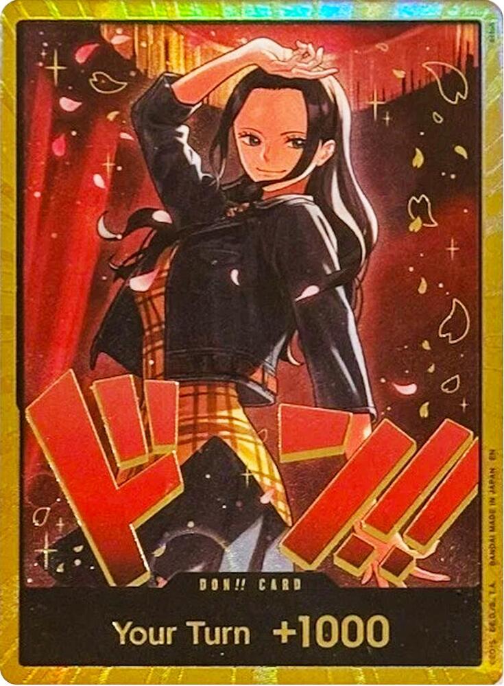 DON!! Card (Nico Robin) (Gold) [Extra Booster: One Piece Heroines Edition]
