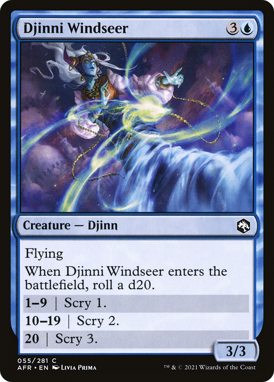 Djinni Windseer [Dungeons & Dragons: Adventures in the Forgotten Realms]