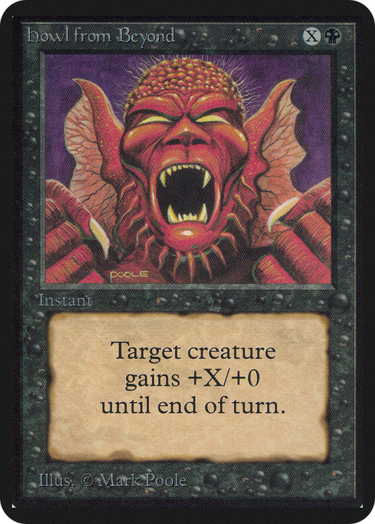 Howl from Beyond [Limited Edition Alpha]