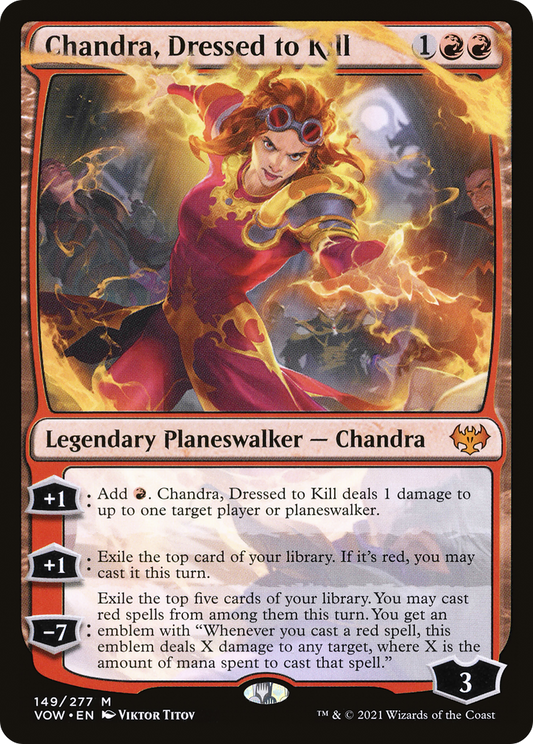 Chandra, Dressed to Kill [Innistrad: Crimson Vow]