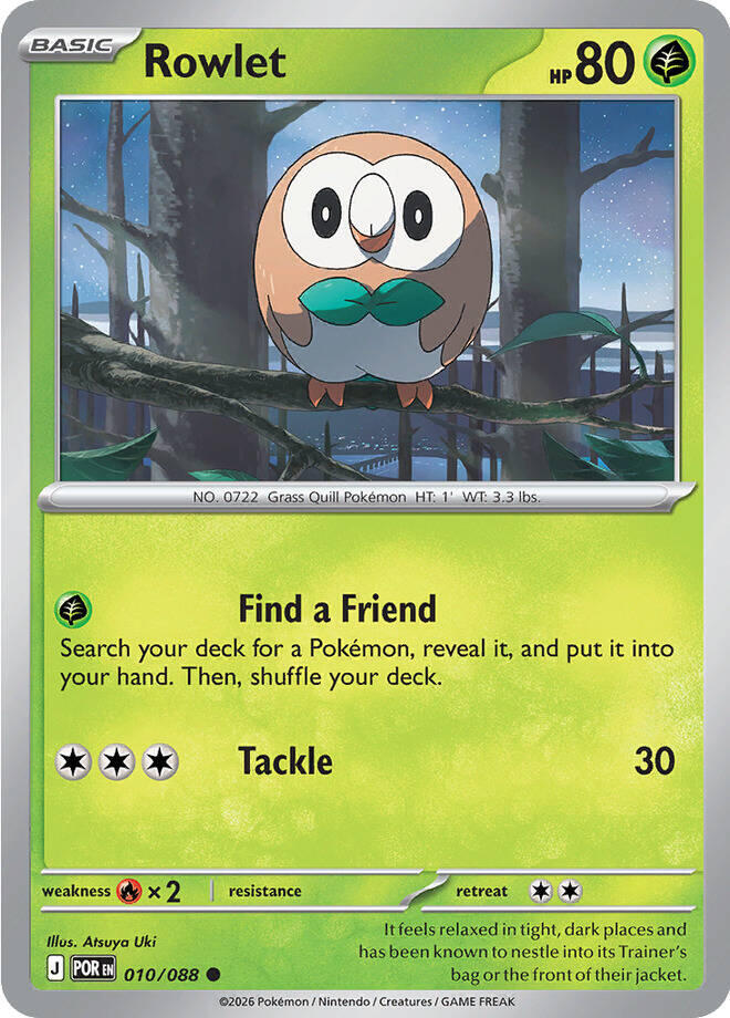 Rowlet - 010/088 [ME03: Perfect Order]