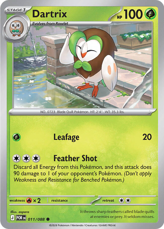 Dartrix (011/088) [ME03: Perfect Order]