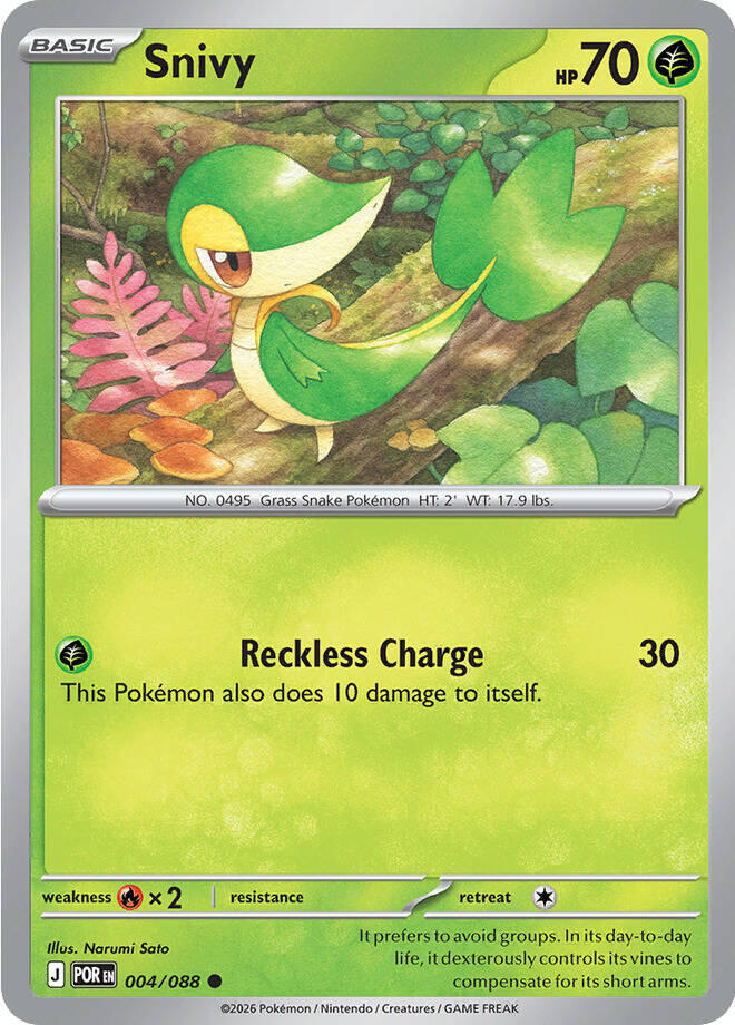 Snivy (004/088) [ME03: Perfect Order]