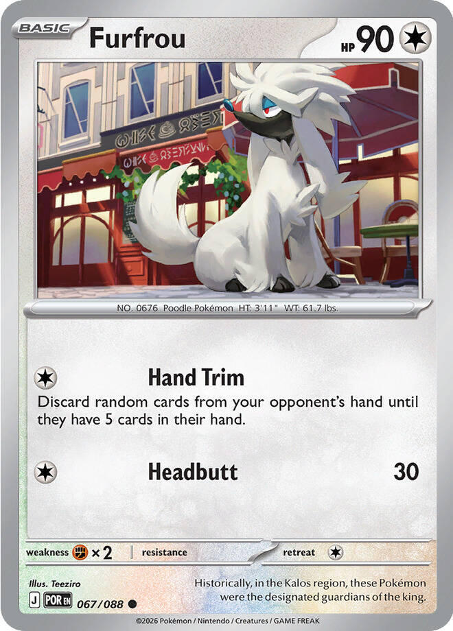 Furfrou (067/088) [ME03: Perfect Order]