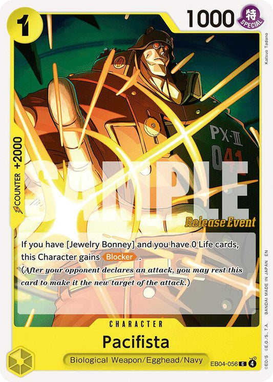 Pacifista (EB04-056) [Adventure on Kami's Island Release Event Cards]