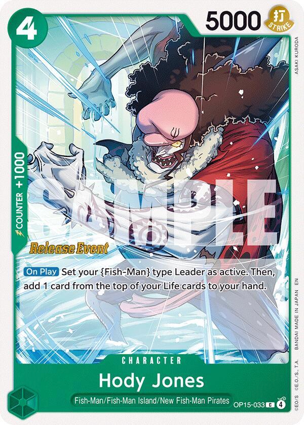 Hody Jones (OP15-033) [Adventure on Kami's Island Release Event Cards]