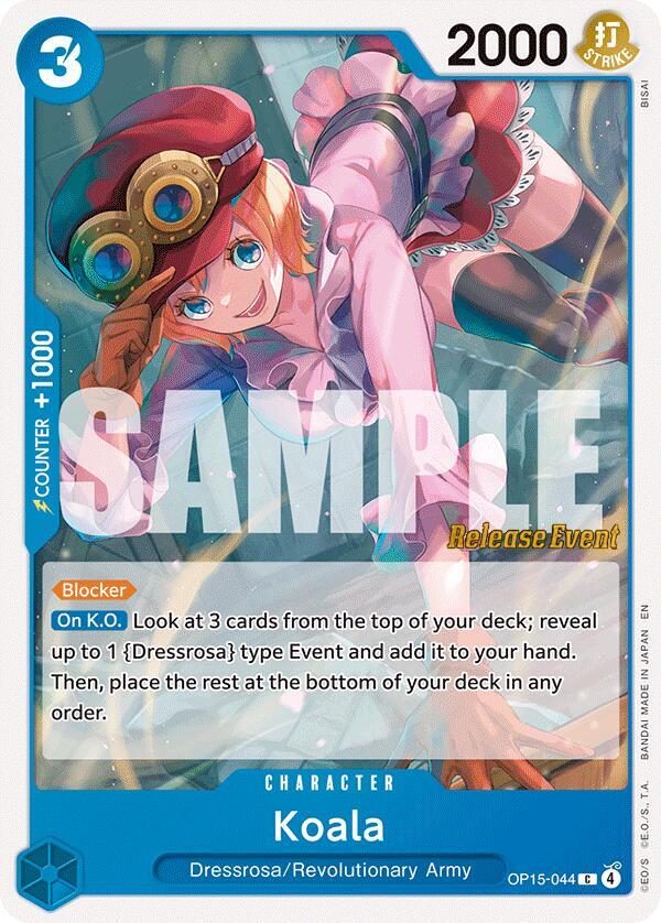 Koala (OP15-044) [Adventure on Kami's Island Release Event Cards]
