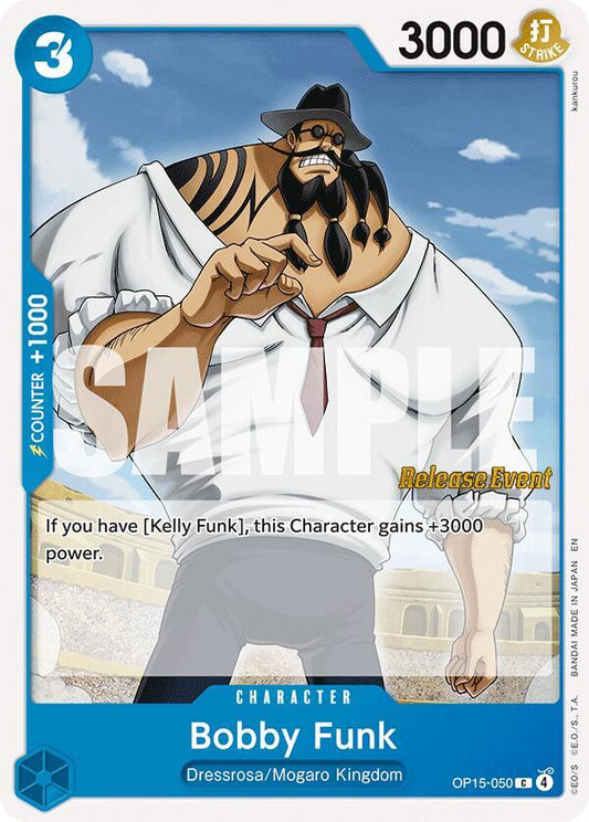 Bobby Funk (OP15-050) [Adventure on Kami's Island Release Event Cards]