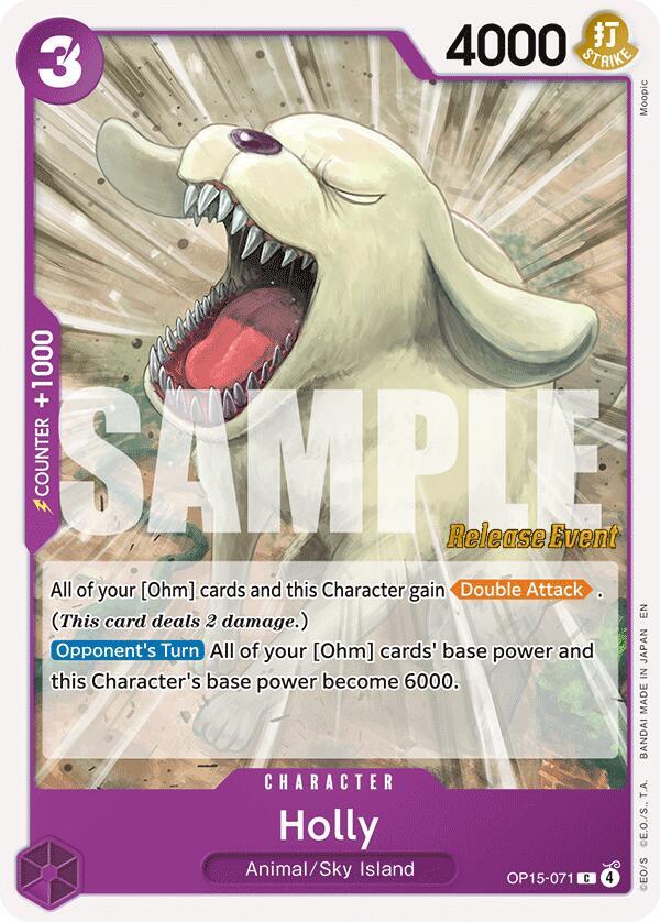 Holly (OP15-071) [Adventure on Kami's Island Release Event Cards]