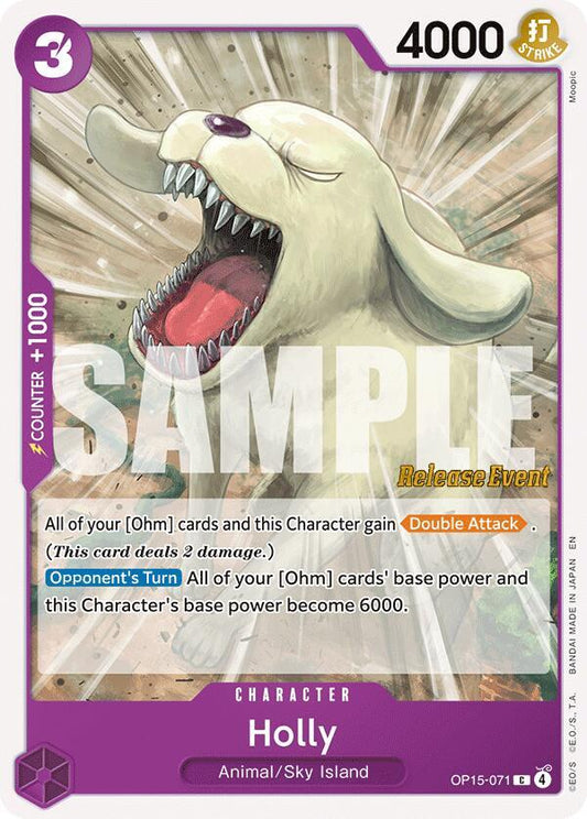 Holly (OP15-071) [Adventure on Kami's Island Release Event Cards]